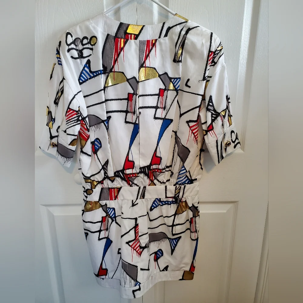 CHANEL Look 64 Egypt Collection colorful dress. Size 38. NEVER WORN - Picture 3 of 5